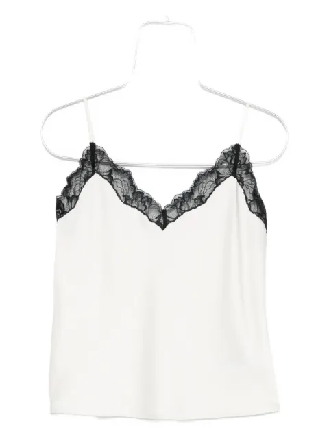 Calvin Klein lace-trimmed camisole top