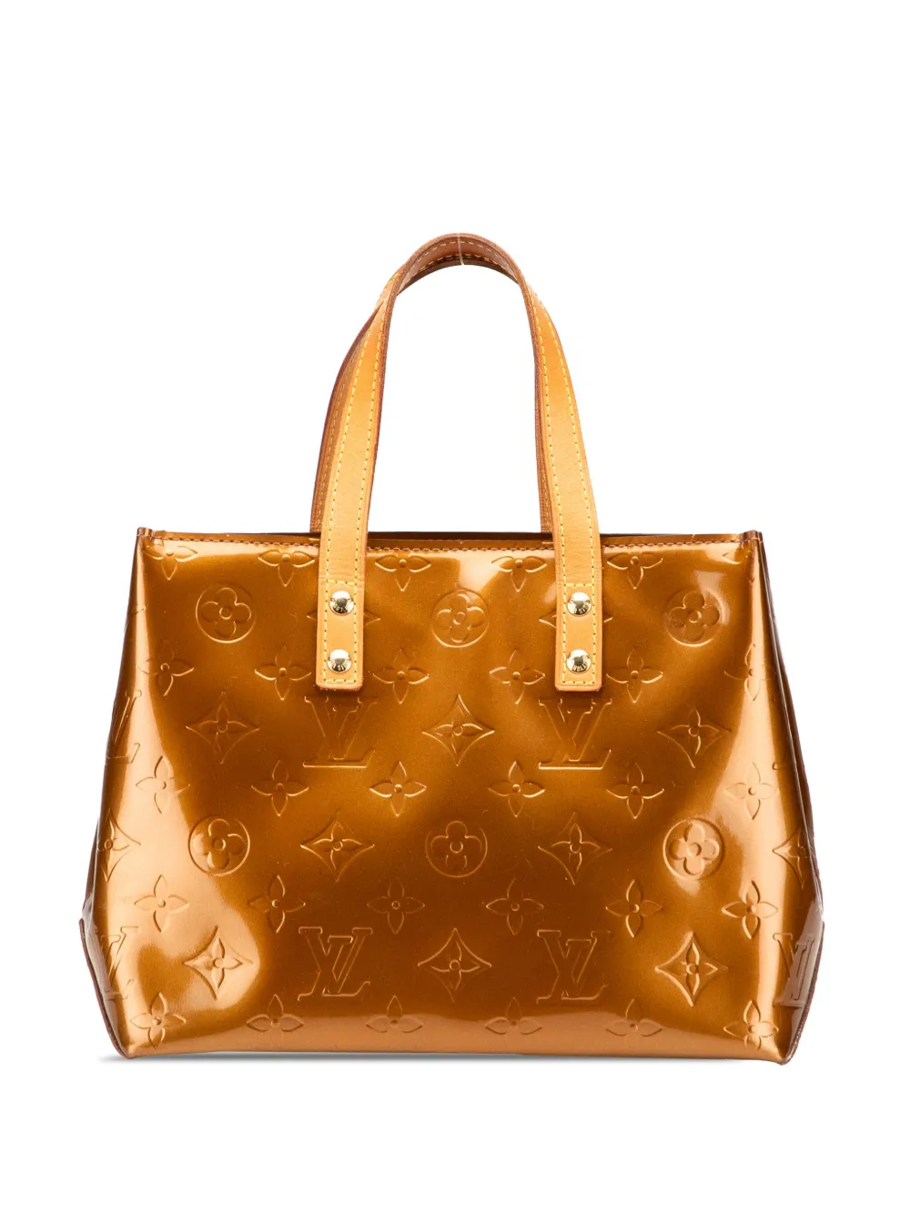Louis Vuitton Pre-Owned 2003 Monogram Vernis Reade PM handbag - ブラウン Louis Vuitton Pre-Owned 2003 Monogram Vernis Reade PM handbag - ブラウン