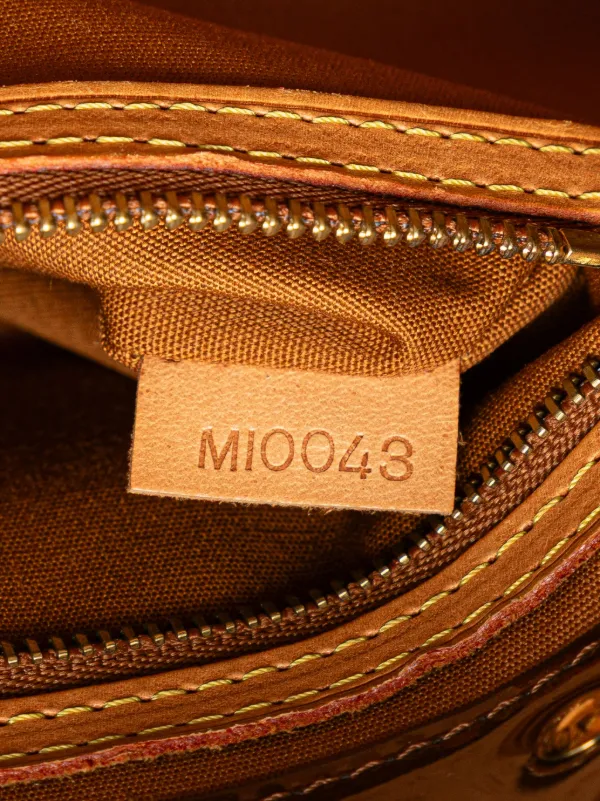 Louis Vuitton Pre-Owned 2003 Monogram Vernis Reade PM Handbag