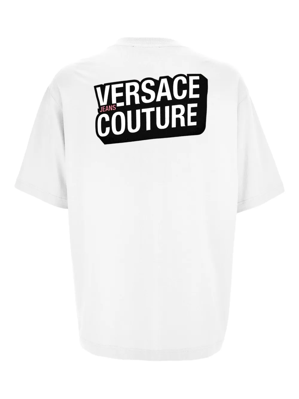 Versace Jeans Couture logo-plaque T-shirt - Wit