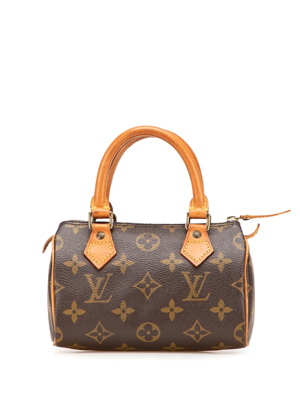 Pre-owned Louis Vuitton 1995 Monogram Mini Speedy Hl Satchel