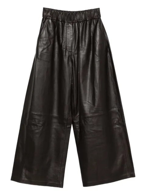 Arma Solia Lederhose mit elastischem Bund