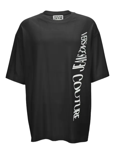 Versace Jeans Couture logo-plaque short-sleeves T-shirt