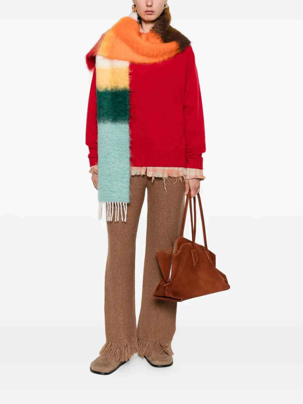 Carven round-neck cashmere sweater | Knitted Sweaters | Image 2