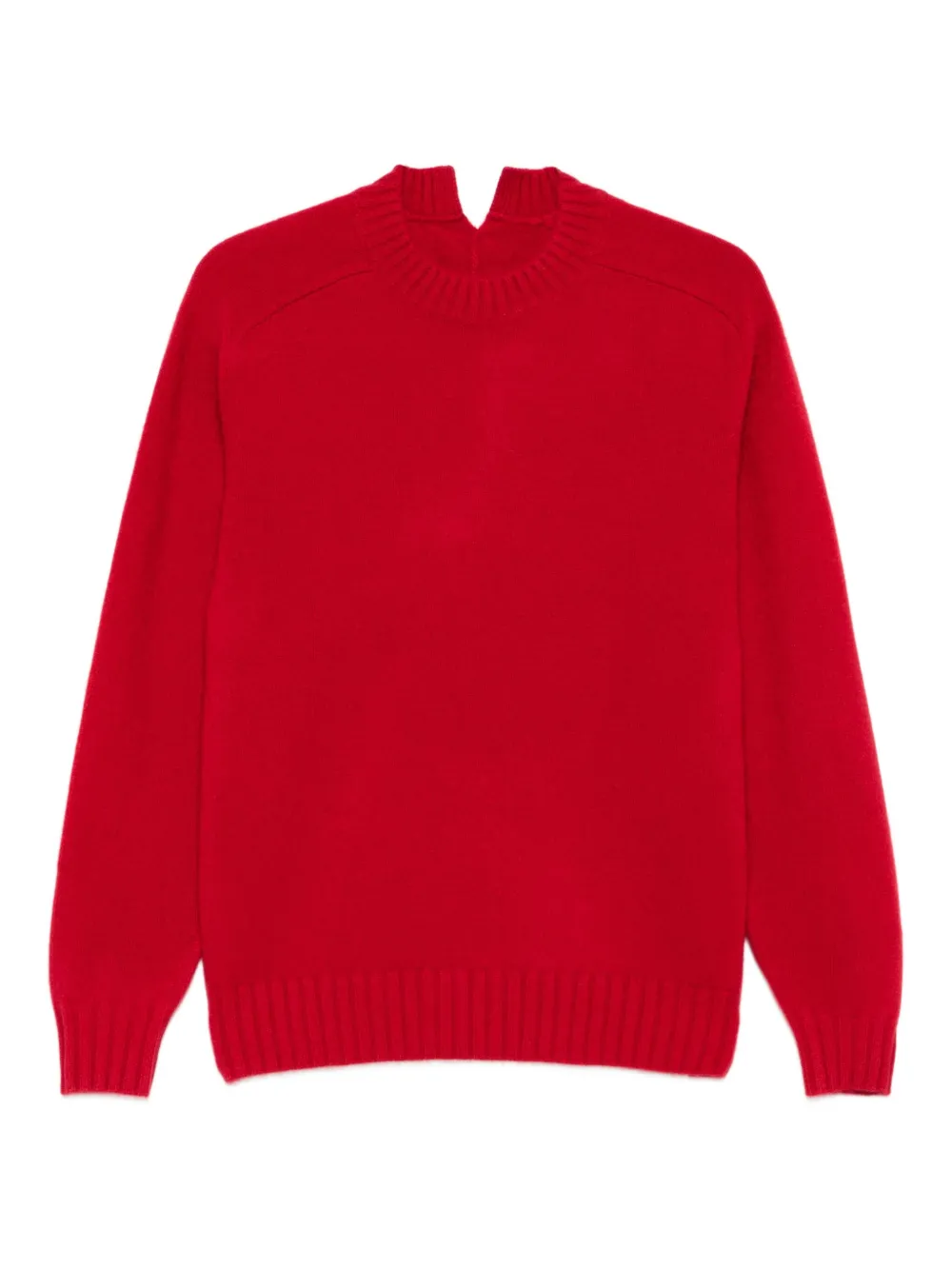 Carven round-neck cashmere sweater | Red | Image 1