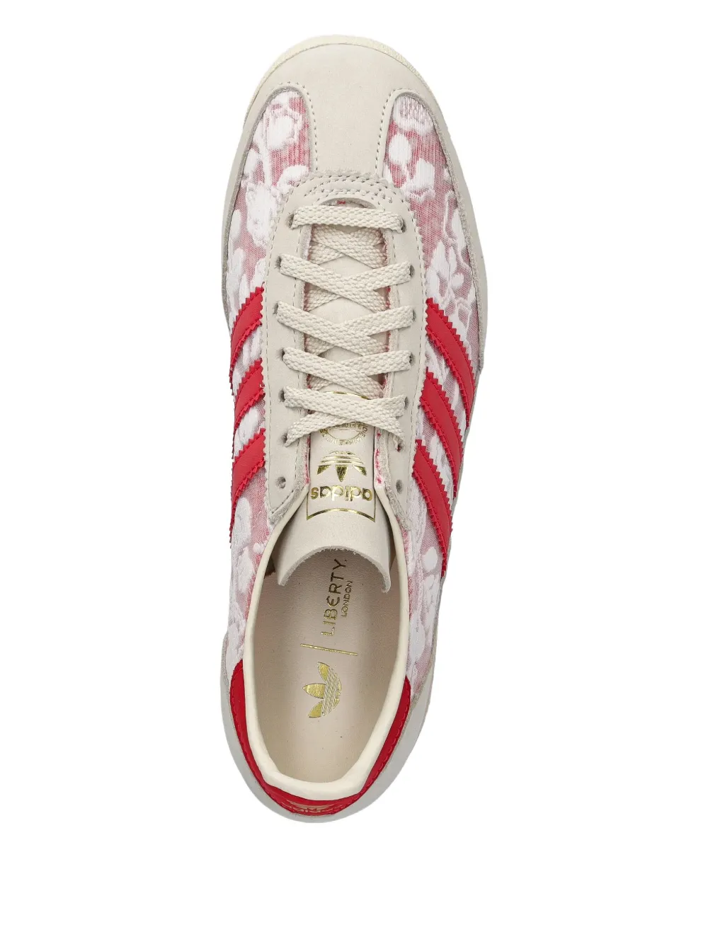 adidas floral-lace sneakers Neutrals