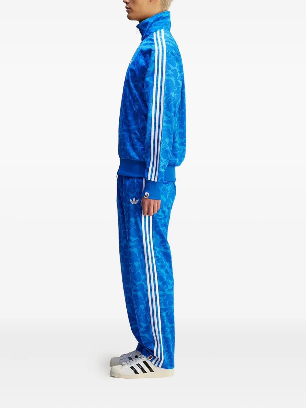 adidas 3-Stripes camouflage trousers Blauw