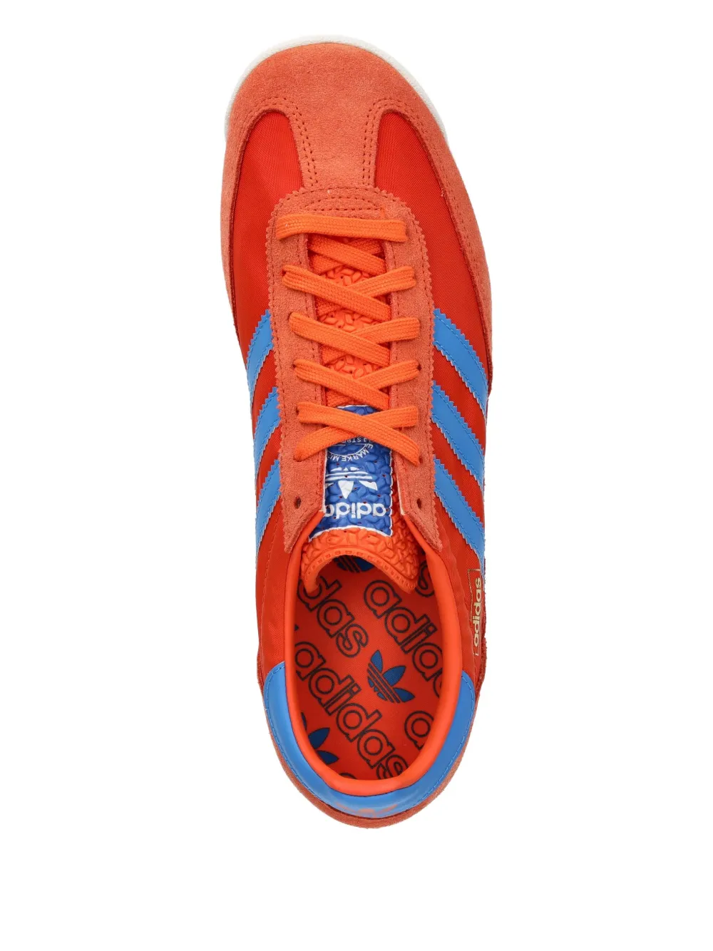 adidas SL 72 RS 3-stripe suede sneakers Orange