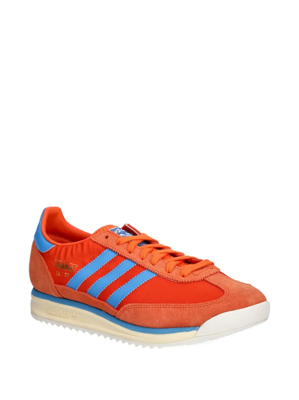 adidas SL 72 RS 3-stripe suede sneakers Orange