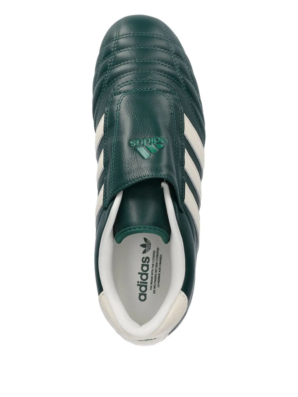 adidas Taekwondo three-stripe slip-on sneakers Green