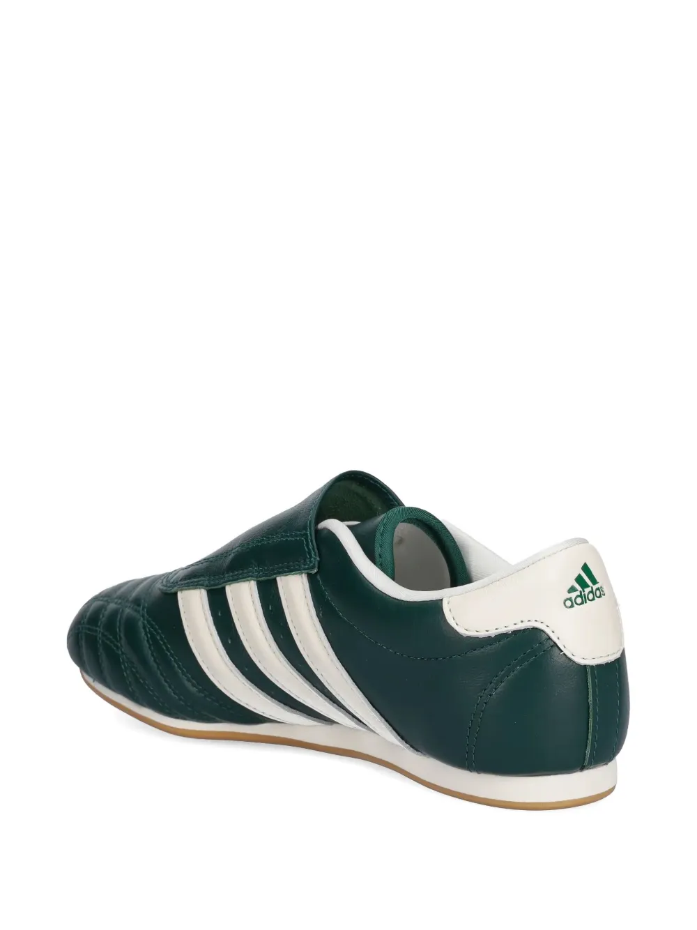 adidas Taekwondo three-stripe slip-on sneakers Green