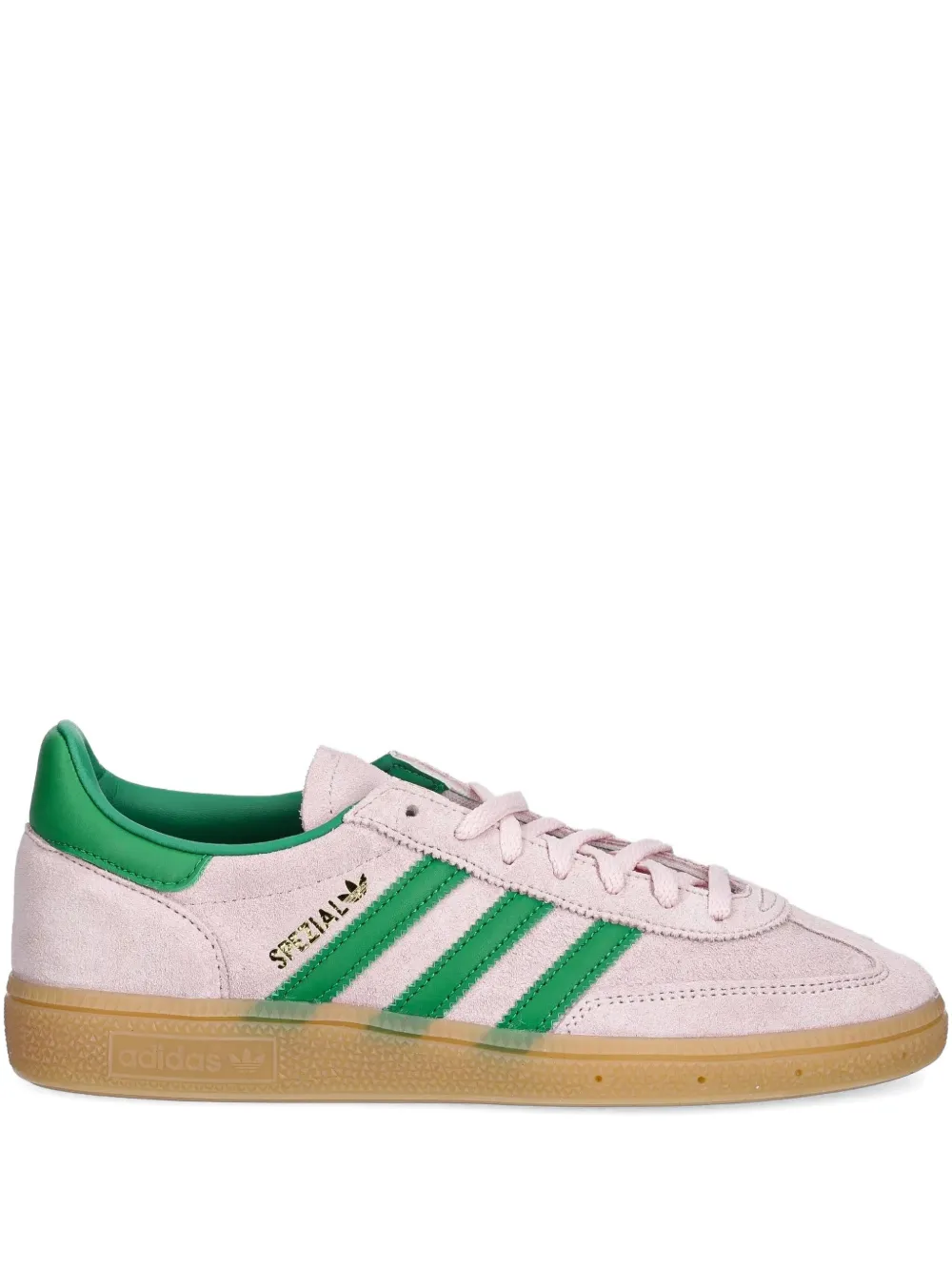 adidas Handball Spezial 3-Stripes suede sneakers Pink