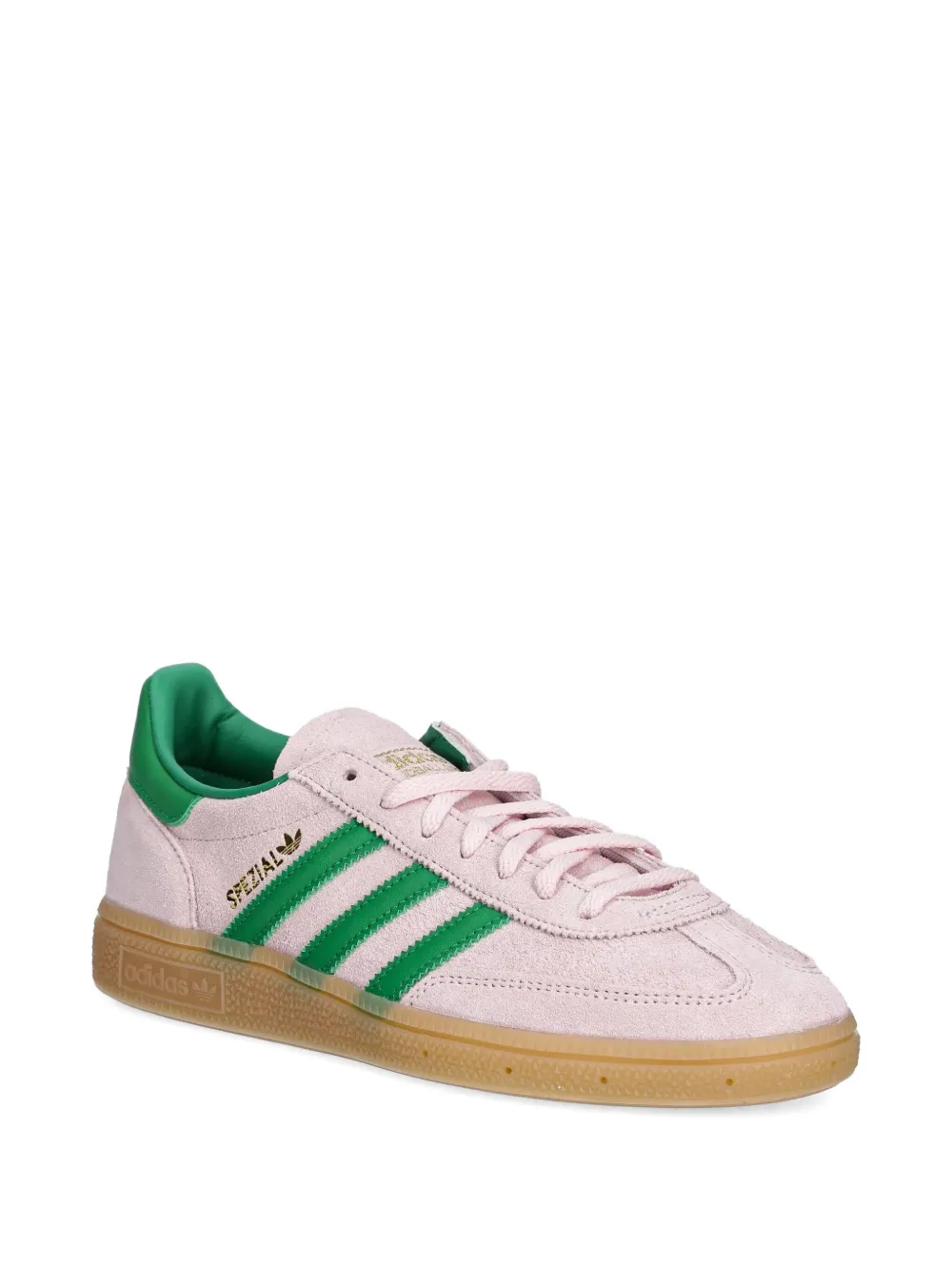 adidas Handball Spezial 3-Stripes suede sneakers Pink