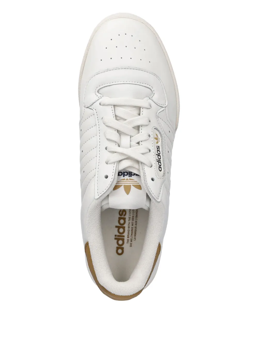 adidas Yeezy Powerphase leather sneakers White