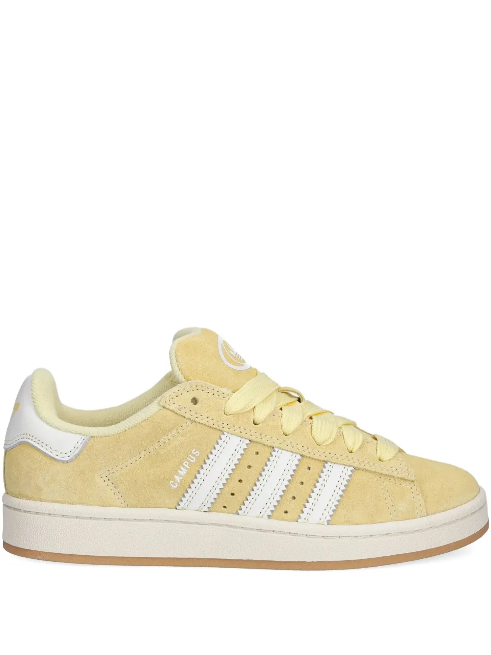 adidas Campus 00s suede 3-stripes sneakers - イエロー adidas Campus 00s suede 3-stripes sneakers - イエロー