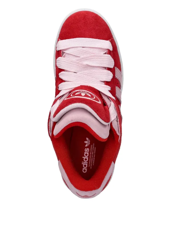 Adidas Campus 00s Suede 3-stripes Sneakers | Red | FARFETCH