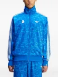adidas x A Bathing Ape Firebird three-stripe camouflage track jacket - Blue