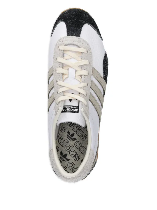 Adidas Country OG three-stripe Sneakers | White | FARFETCH