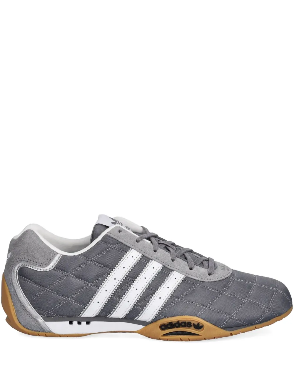 adidas Adiracer Lo quilted 3-stripe sneakers Grey
