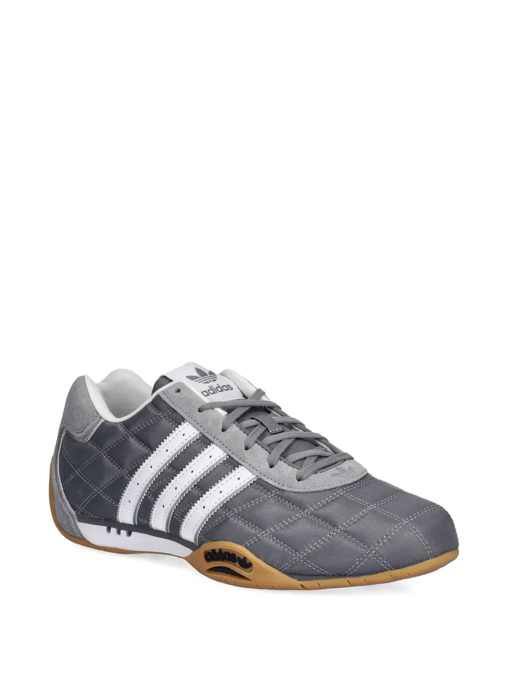 adidas Adiracer Lo quilted 3-stripe sneakers Grey