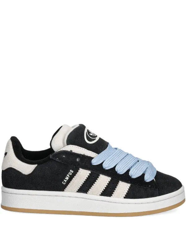 Adidas Campus 00s Suede 3-stripe Sneakers Black FARFETCH GE