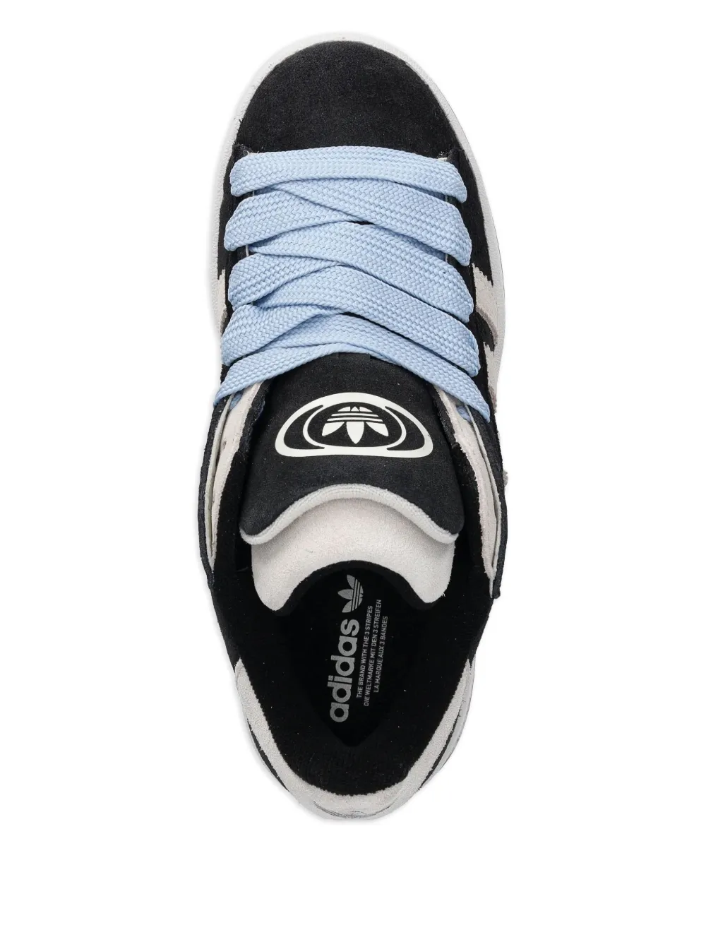 adidas Campus 00s suede 3-stripe sneakers Black