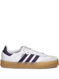 adidas Sambae three-stripe sneakers - White