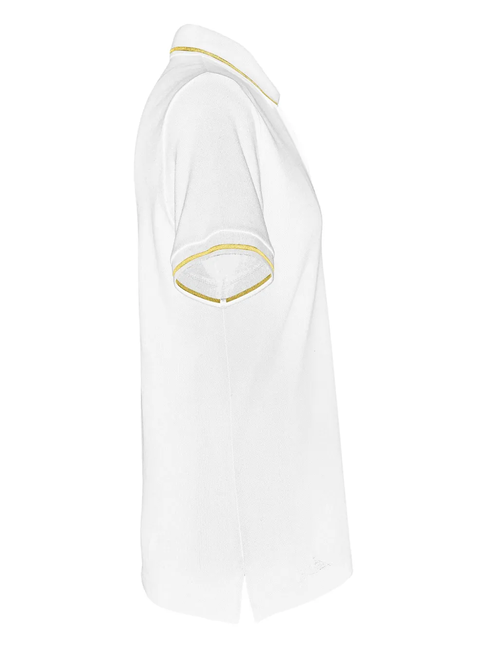 Versace Jeans Couture logo-embroidered polo shirt Wit