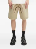 A BATHING APE® garment-dyed denim shorts - Neutrals