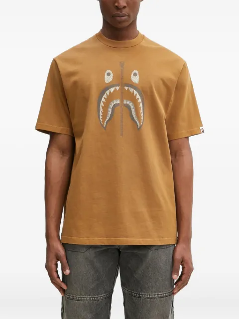 A BATHING APE® shark-print T-shirt