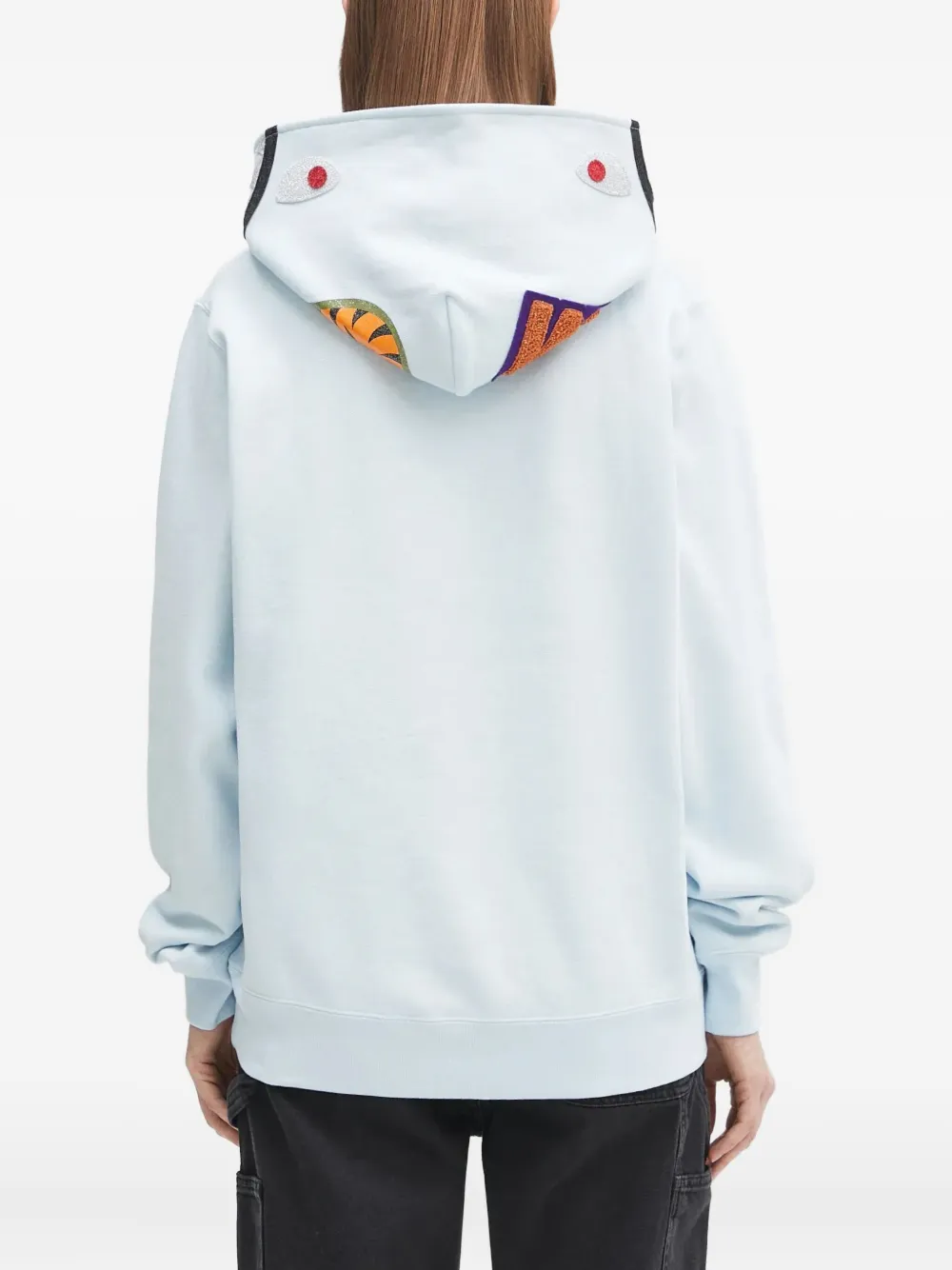 A BATHING APE Shark hoodie Blauw