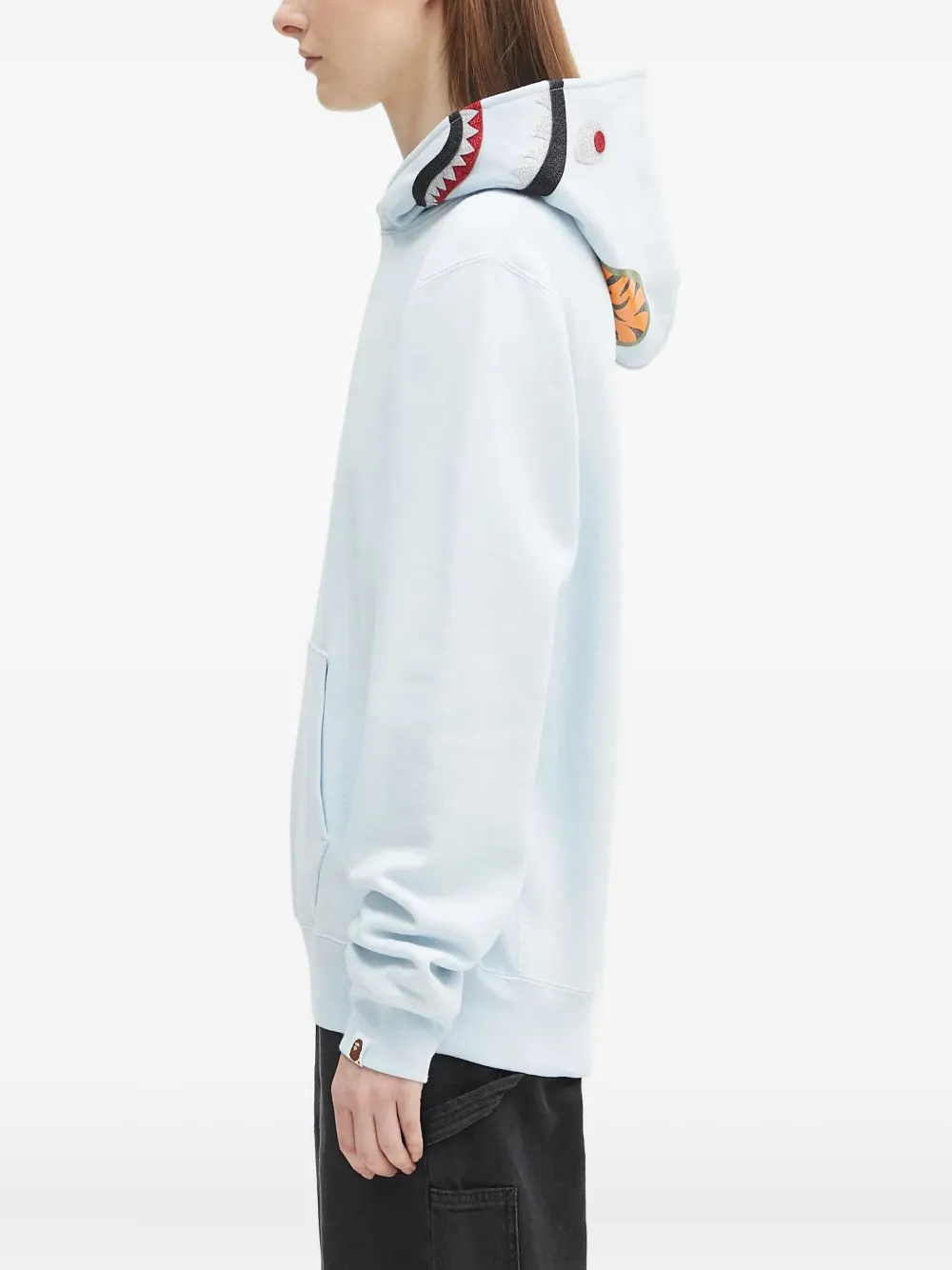 A BATHING APE Shark hoodie Blauw