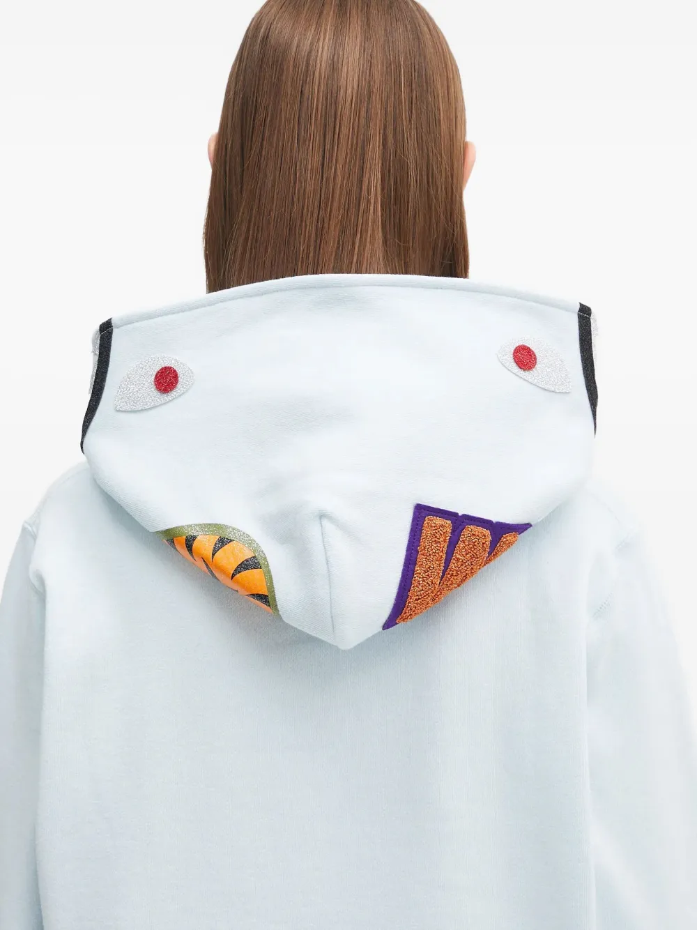 A BATHING APE Shark hoodie Blauw