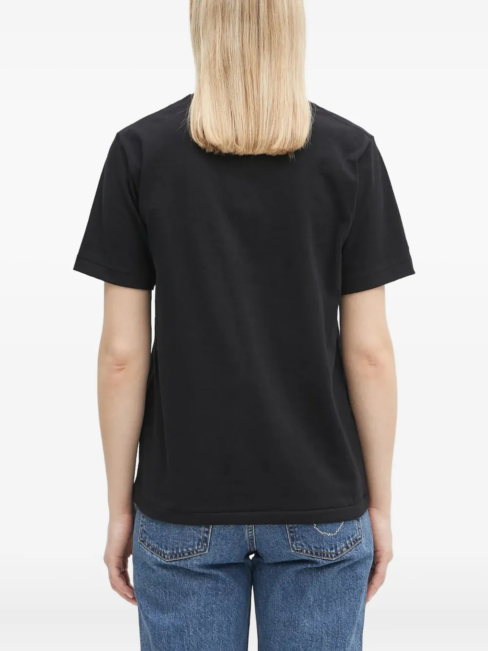 A BATHING APE Baby Milo T-shirt Zwart