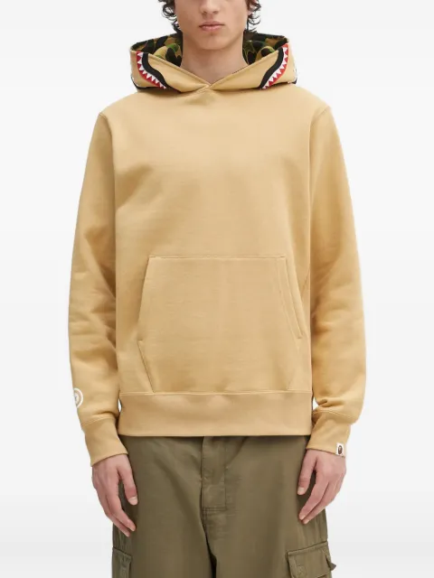 A BATHING APE® shark-motif hoodie