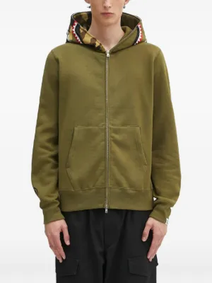 A Bathing Ape カモフラージュシャークパーカー A BATHING APE® Camo Shark パーカー | ブルー | FARFETCH JP