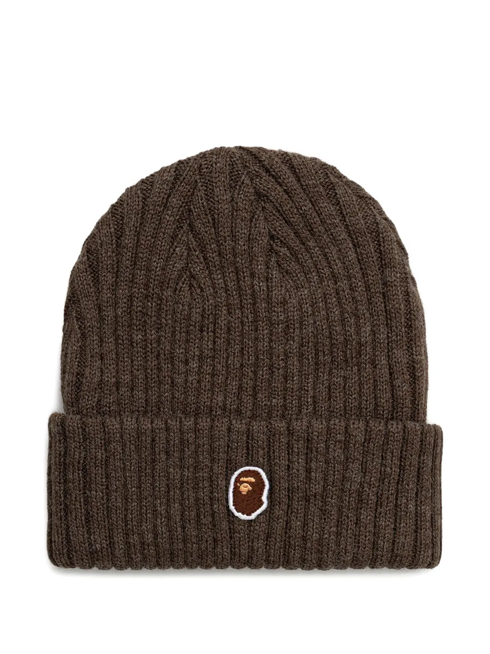 A Bathing Ape Ribbed-knit Logo Beanie