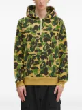 A BATHING APE® camouflage zip-up hoodie - Green