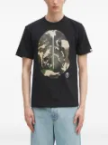 A BATHING APE® camo-print Ape-head T-shirt - Black