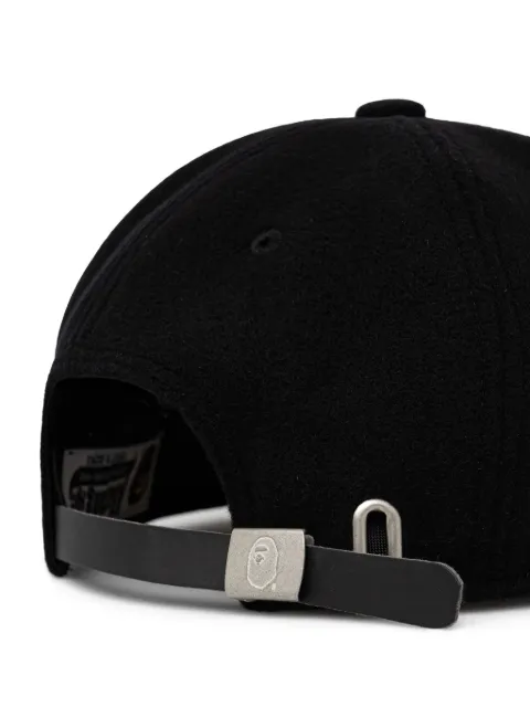 A BATHING APE® Ape Head embroidered flat cap