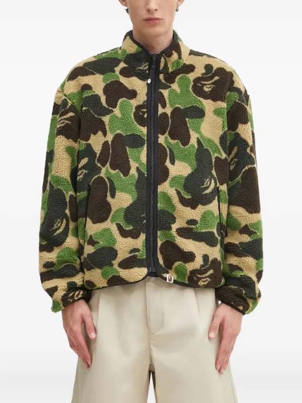A BATHING APE® カモフラージュ ジャケット | グリーン | FARFETCH JP