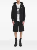 A BATHING APE® shark-hooded zip-up hoodie - Black