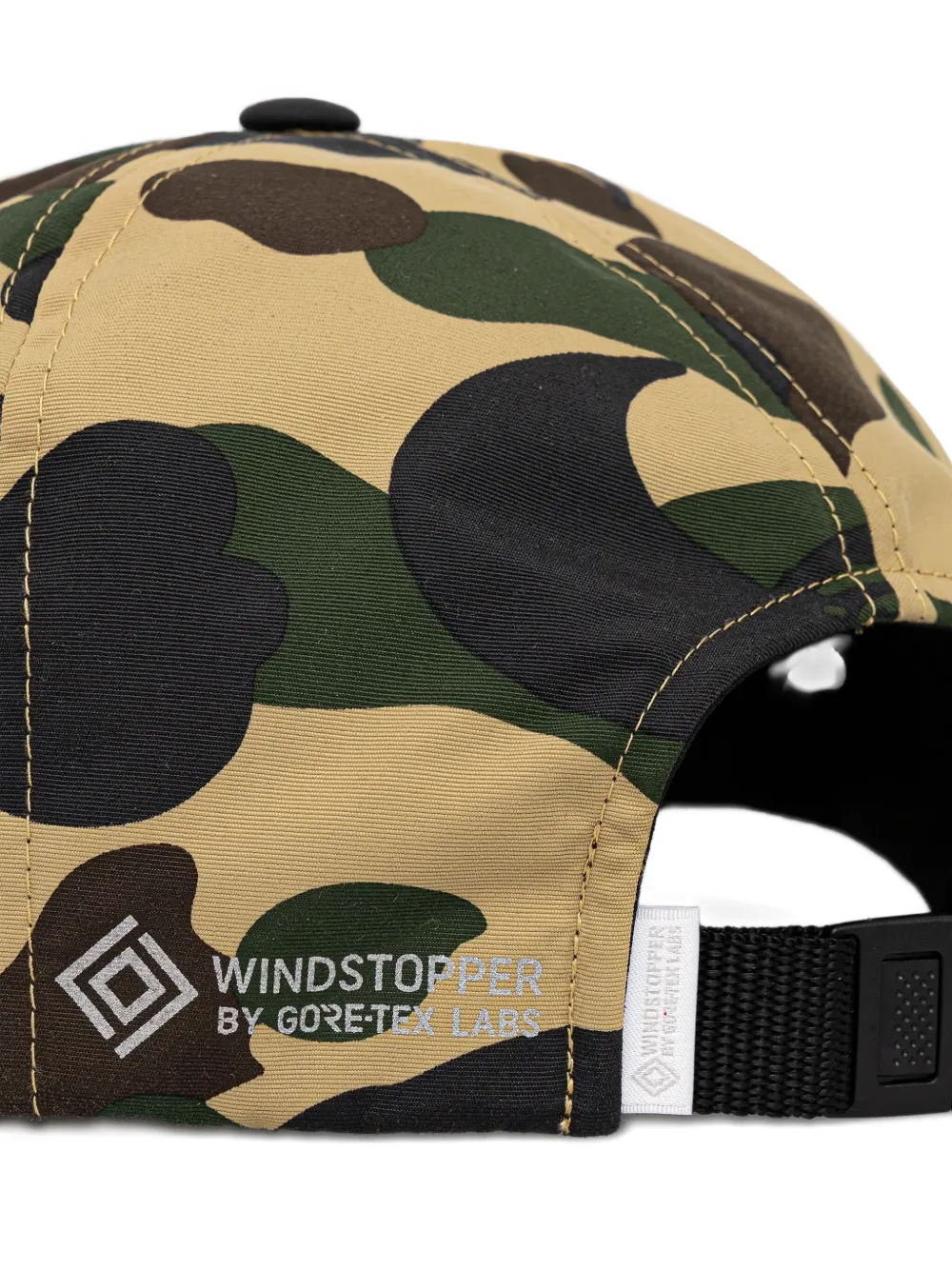 A BATHING APE Gore-Tex Wind Stopper 1st Camo cap Beige