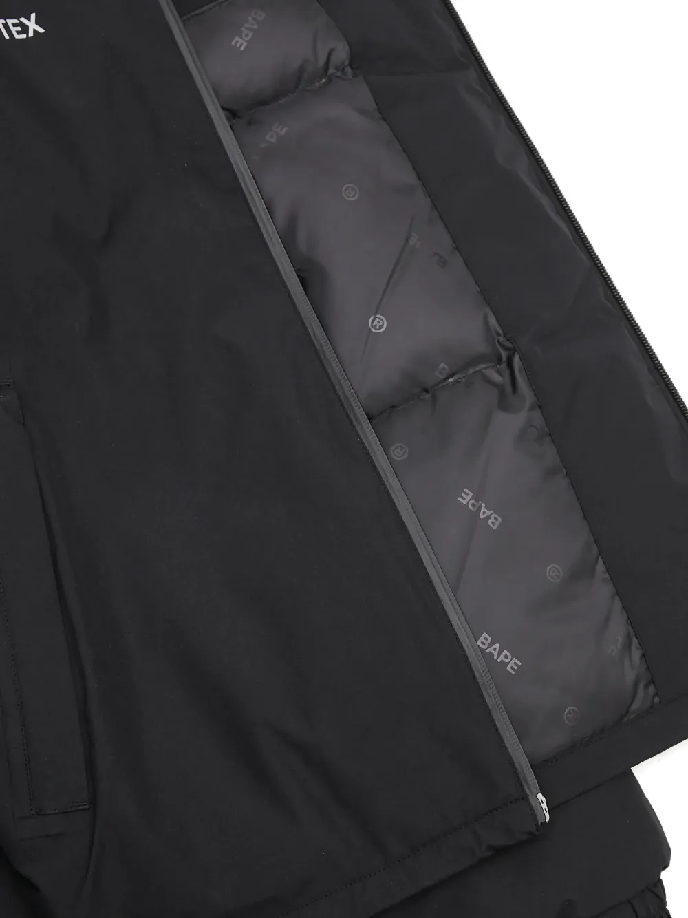 A BATHING APE One Point padded jacket Zwart