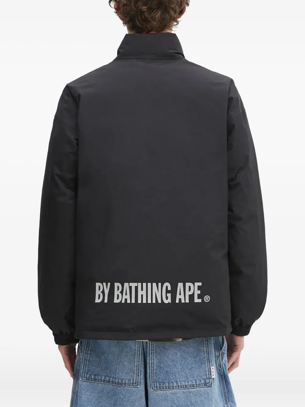 A BATHING APE One Point padded jacket Zwart