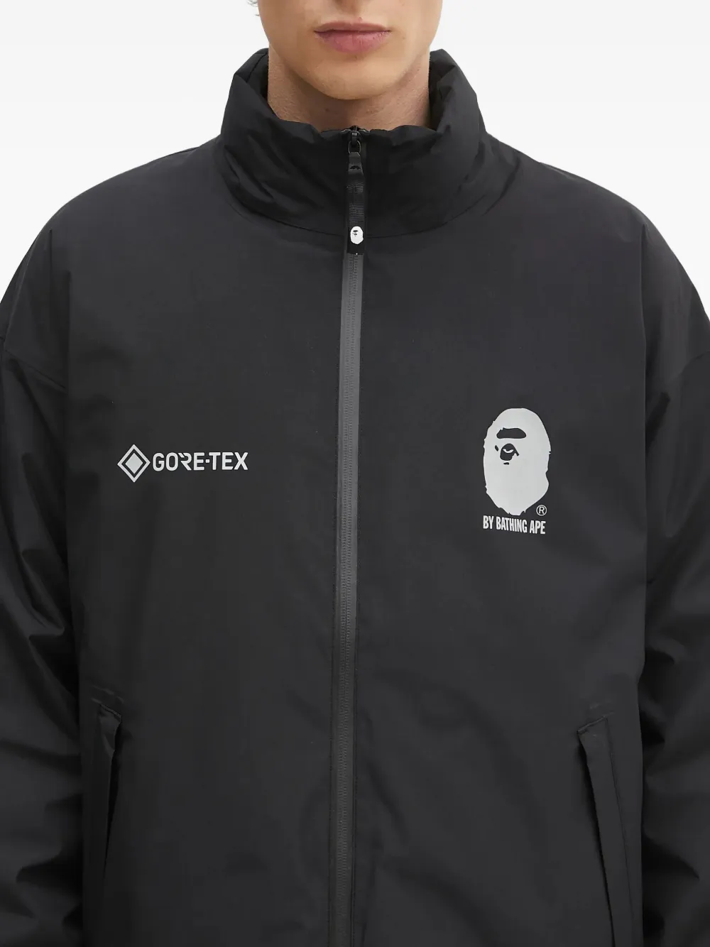 A BATHING APE One Point padded jacket Zwart