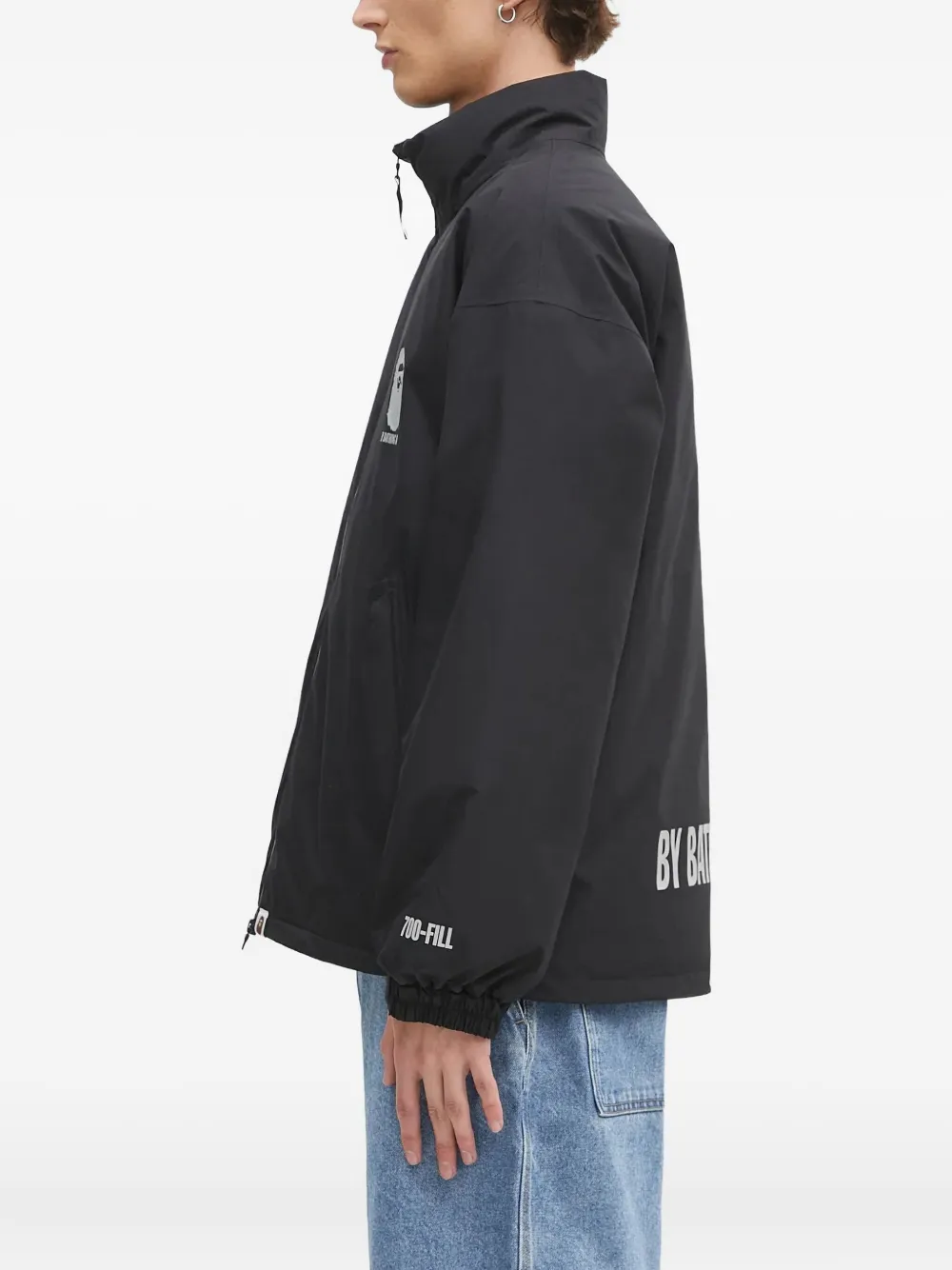 A BATHING APE One Point padded jacket Zwart