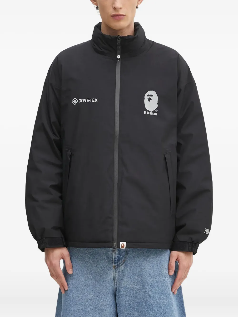 A BATHING APE One Point padded jacket Zwart