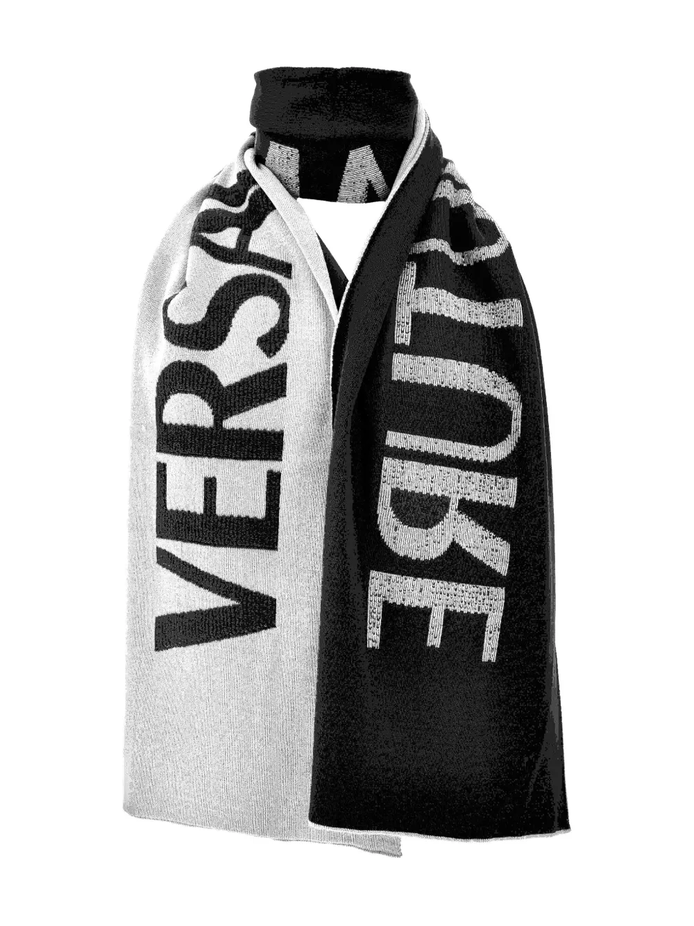 Versace Jeans Couture logo-embellished scarf | Black | Image 1
