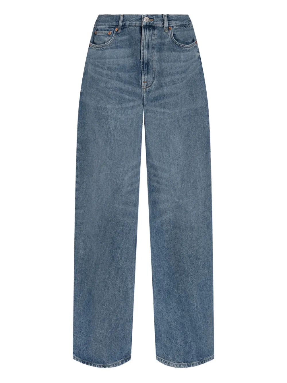 SAMSOE Jeans met vijf zakken Blauw